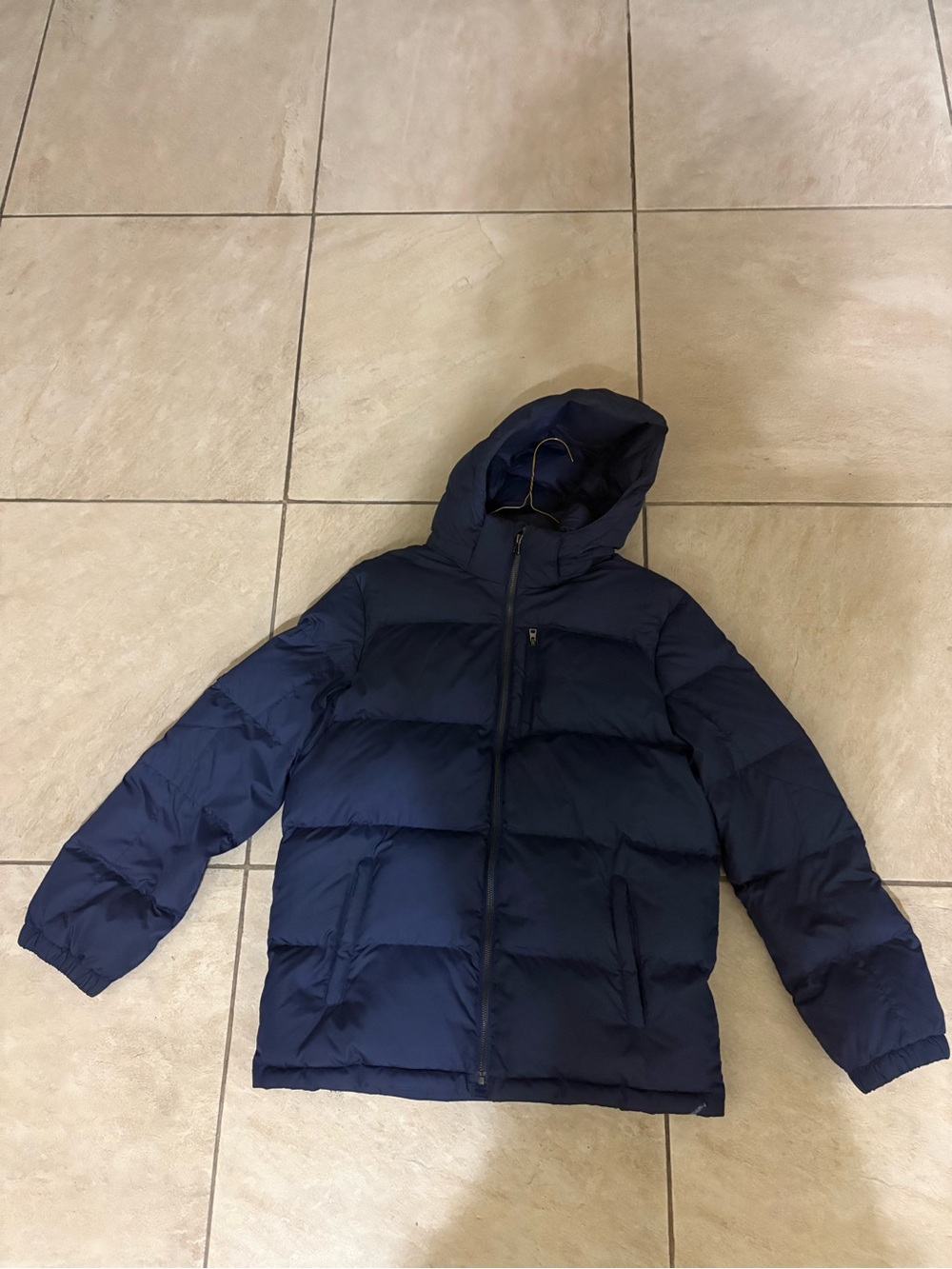 Polo by Ralph Lauren Navy Hooded Puffer Coat